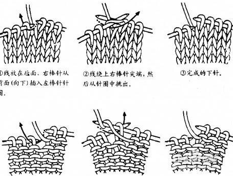 围巾织法