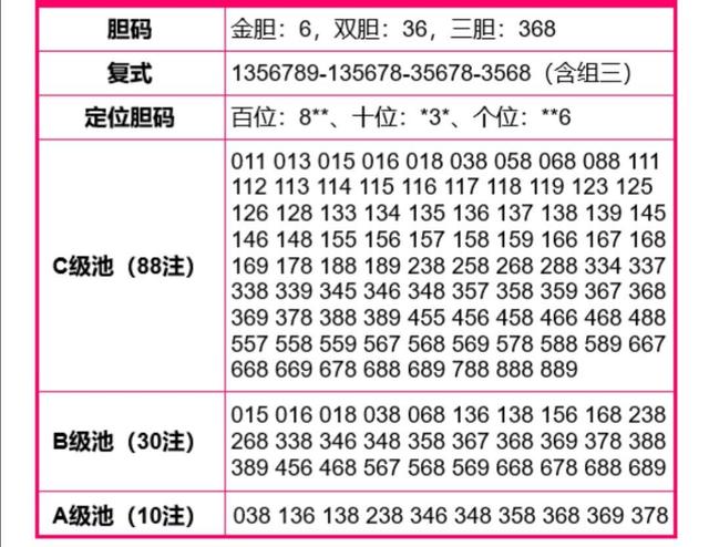 探索3D胆码预测与牛彩网的世界