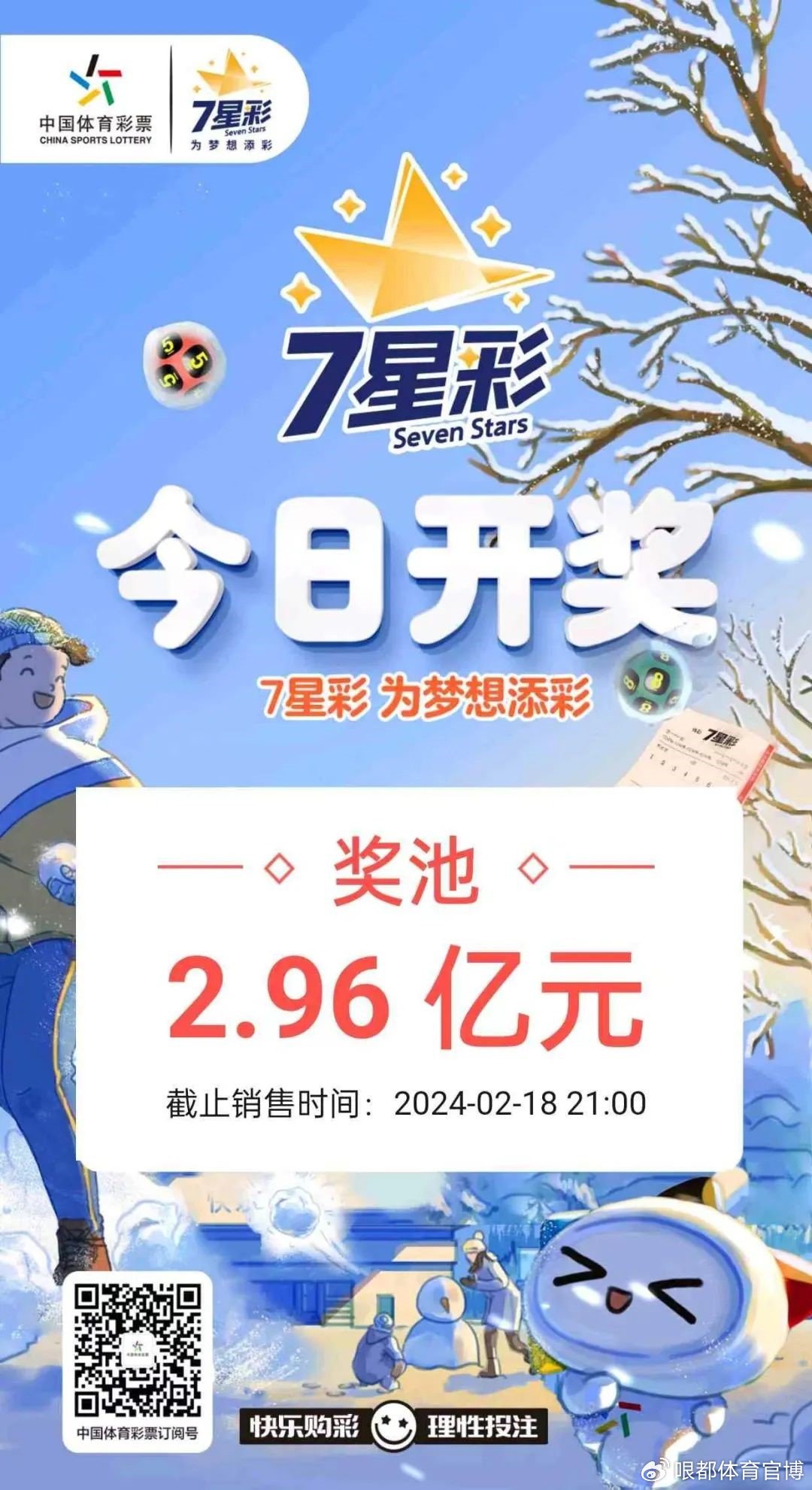 七星彩第22082期开奖结果